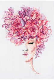 Cross Stitch Kit "Flower grace"