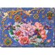 Bead Embroidery Kit on Art Canvas "Magic flowers"