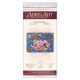 Bead Embroidery Kit on Art Canvas "Magic flowers"