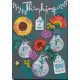Bead Embroidery Kit on Art Canvas "Thinking of you"