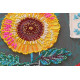 Bead Embroidery Kit on Art Canvas "Thinking of you"