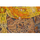 Bead Embroidery Kit on Art Canvas "Saffron overflow"