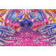 Bead Embroidery Kit on Art Canvas "Cascades of pearl"