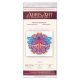 Bead Embroidery Kit on Art Canvas "Cascades of pearl"