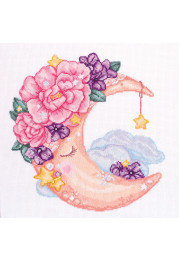 Cross Stitch Kit "Moon"
