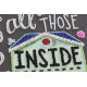 Bead Embroidery Kit on Art Canvas "Love in the house"
