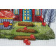 Cross Stitch Kit "Coffee house"