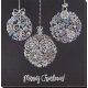 Midi Bead Embroidery Kit on Art Canvas "Lace balls"
