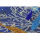 Bead Embroidery Kit on Art Canvas "The cycle"