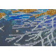Bead Embroidery Kit on Art Canvas "The cycle"