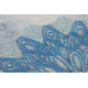 Bead Embroidery Kit on Art Canvas "Daisy season"