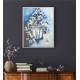 Bead Embroidery Kit on Art Canvas "White magic"