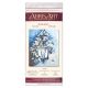 Bead Embroidery Kit on Art Canvas "White magic"