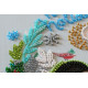 Midi Bead Embroidery Kit on Art Canvas "Sweet winter"