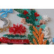 Midi Bead Embroidery Kit on Art Canvas "Sweet winter"