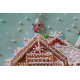 Midi Bead Embroidery Kit on Art Canvas "Gingerbread"