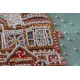 Midi Bead Embroidery Kit on Art Canvas "Gingerbread"