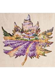 Cross Stitch Kit "Lavender fields"