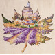 Cross Stitch Kit "Lavender fields"