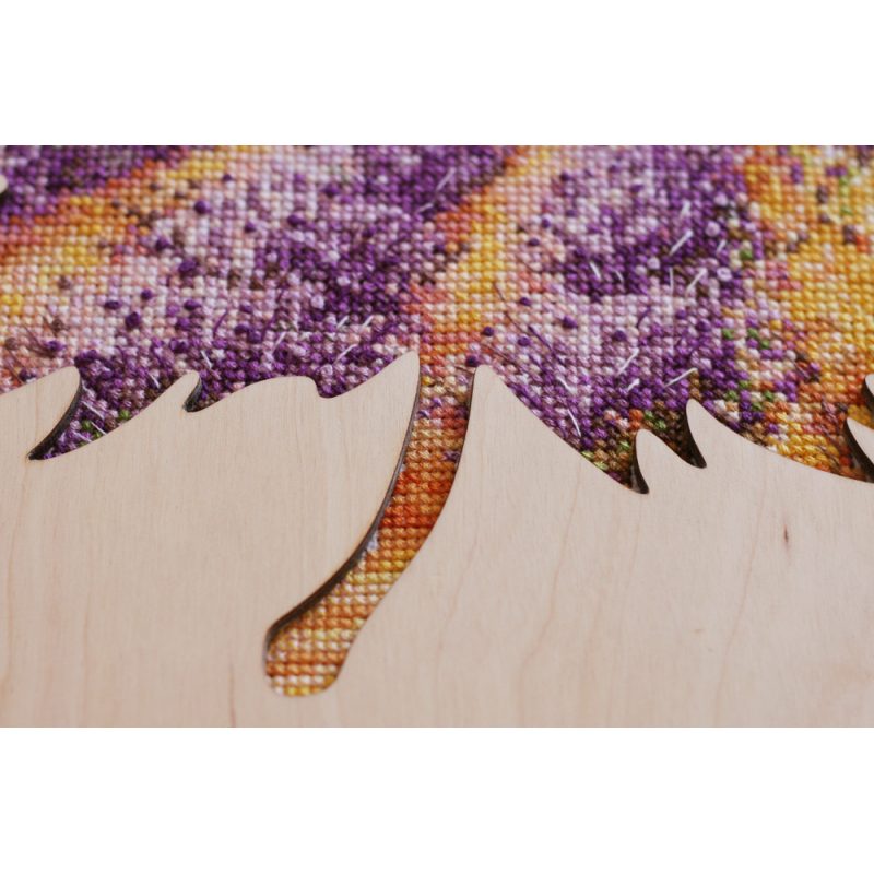 Cross Stitch Kit "Lavender fields"