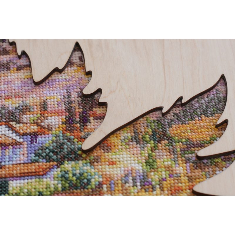 Cross Stitch Kit "Lavender fields"