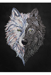 Cross Stitch Kit "wolf"