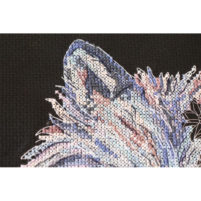 Cross Stitch Kit "wolf"