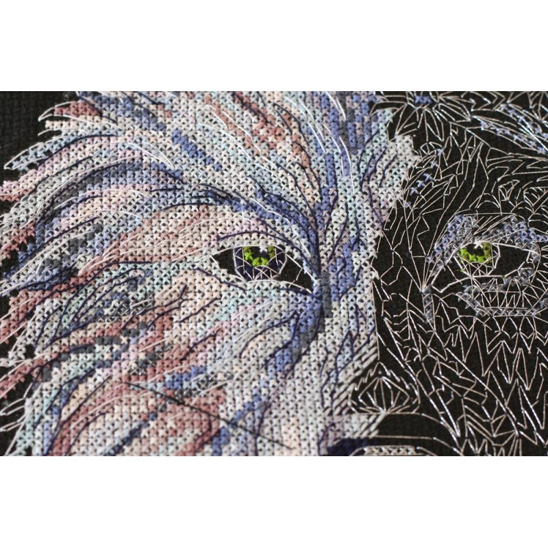 Cross Stitch Kit "wolf"