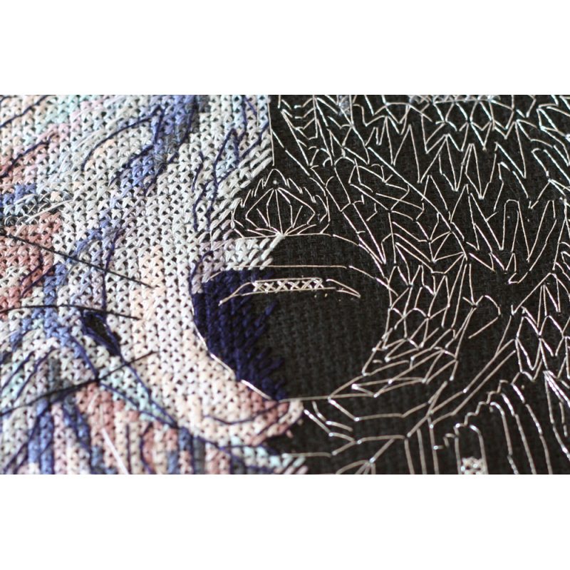Cross Stitch Kit "wolf"