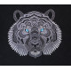 Cross Stitch Kit "White Tiger"