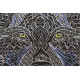 Cross Stitch Kit "Silver wolf"
