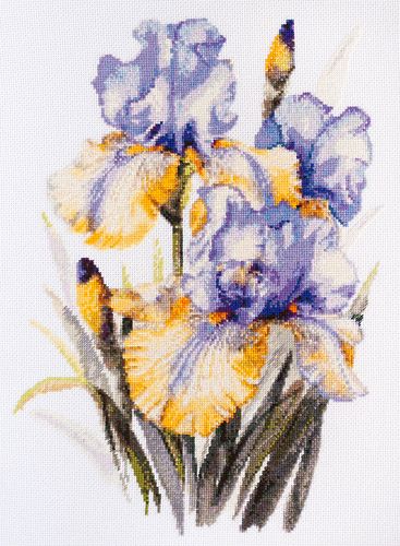 Cross Stitch Kit "Irises"
