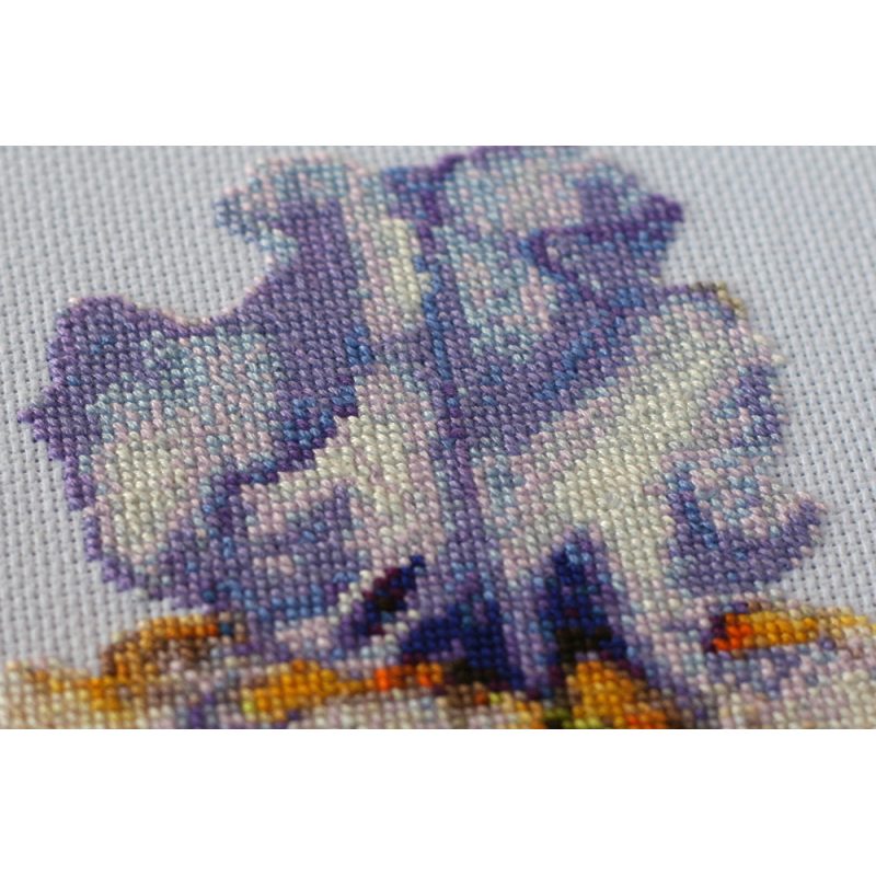Cross Stitch Kit "Irises"