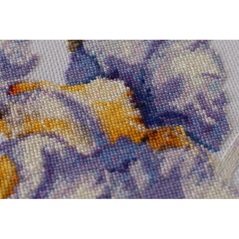Cross Stitch Kit "Irises"