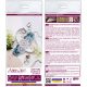 Bead Embroidery Kit on Art Canvas "Bracelet “Arabesque”"