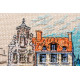 Cross Stitch Kit "Colored town-1"
