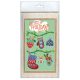 Bead Embroidery Postcard Kit "Happy New Year"