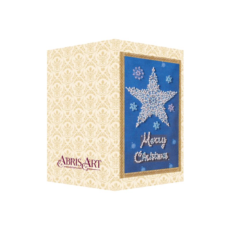 Bead Embroidery Postcard Kit "Star"