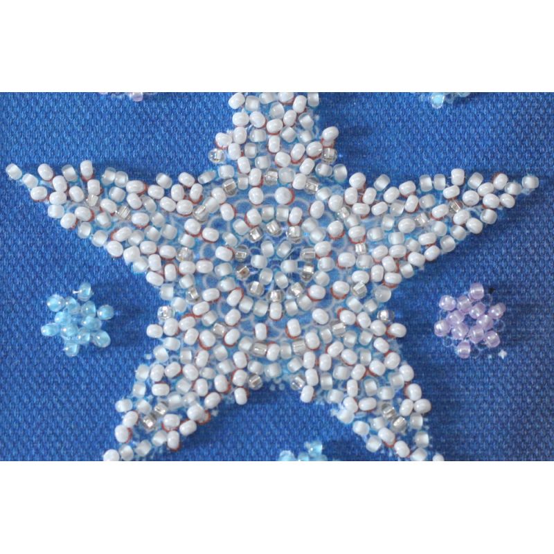 Bead Embroidery Postcard Kit "Star"