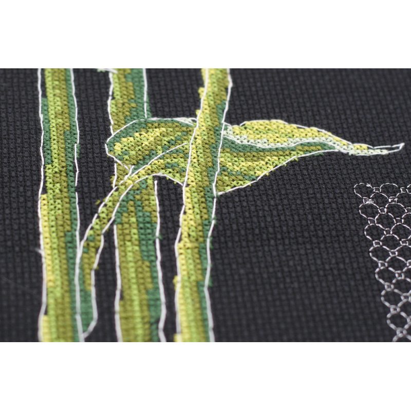 Cross Stitch Kit "Bright sunflowers"