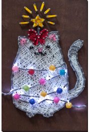 String Art Kit "Nice kitty"