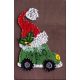 String Art Kit "Christmas car"