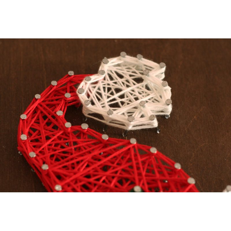 String Art Kit "Christmas car"