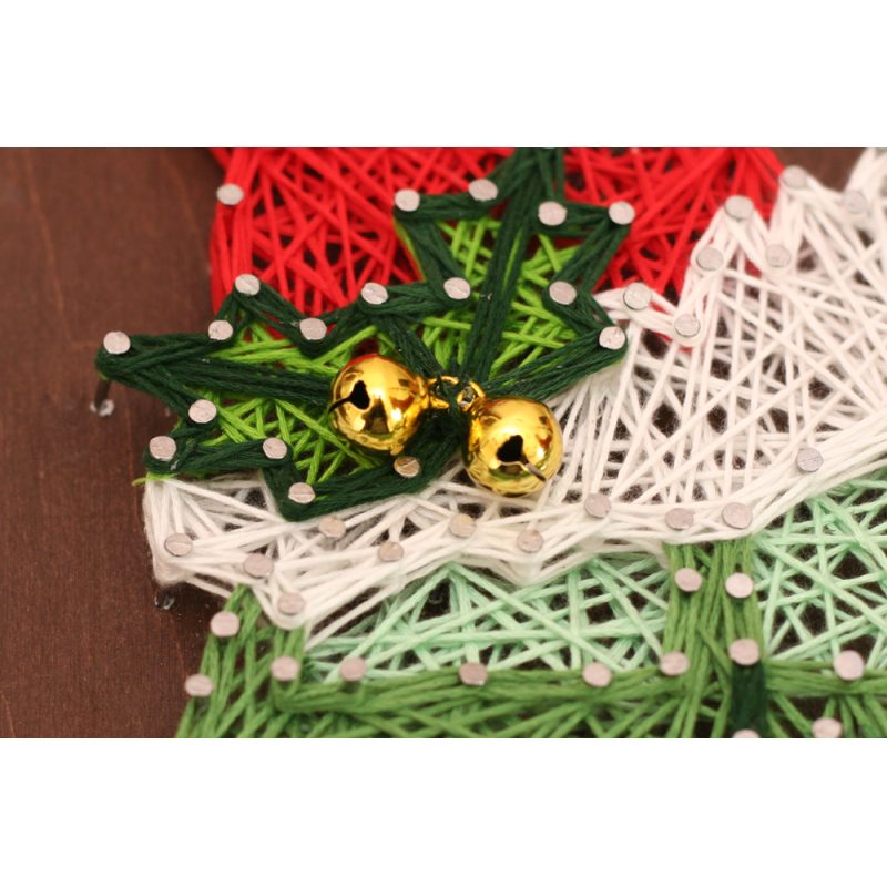 String Art Kit "Christmas car"