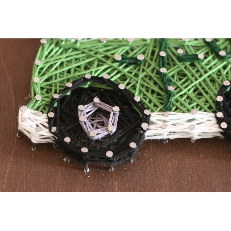 String Art Kit "Christmas car"