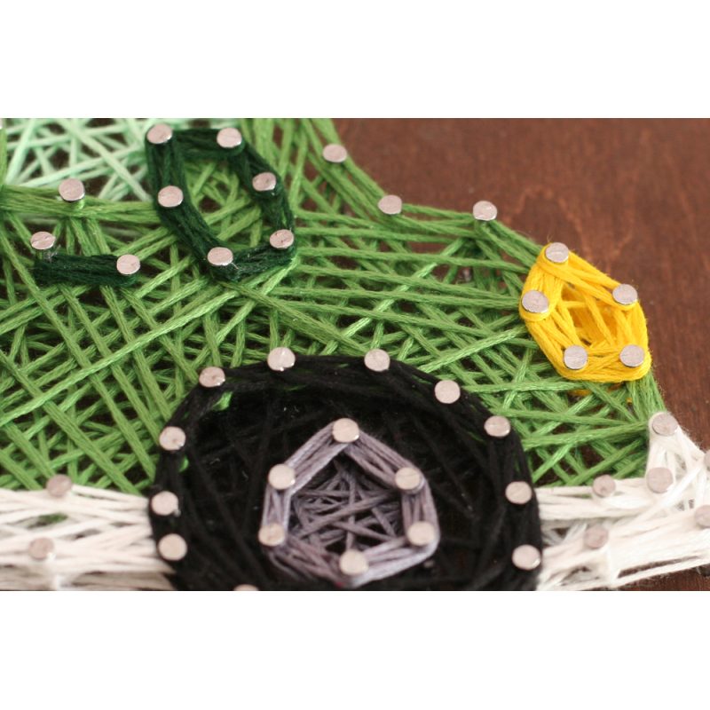 String Art Kit "Christmas car"