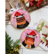 Christmas Ornament Bead Embroidery Kit "Murzdrav"