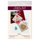 Christmas Ornament Bead Embroidery Kit "We treat you to tea"