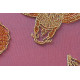 Bead Embroidery Kit on Art Canvas "Koi red"