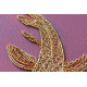 Bead Embroidery Kit on Art Canvas "Koi red"